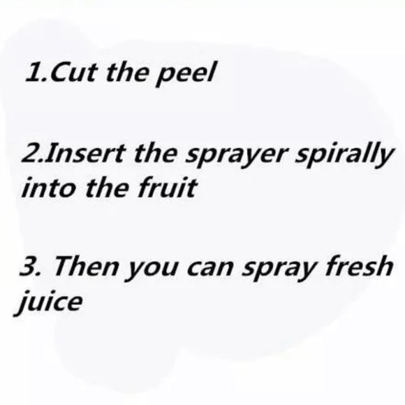 Citrus Mister Lemon Spray Juicer Lime Squeezer Kitchen Cítrico Sunkist Spray - Picture 8 of 8